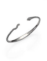 Thumbnail for your product : Adriana Orsini Pave Crystal Snake Cuff Bracelet/Gunmetal