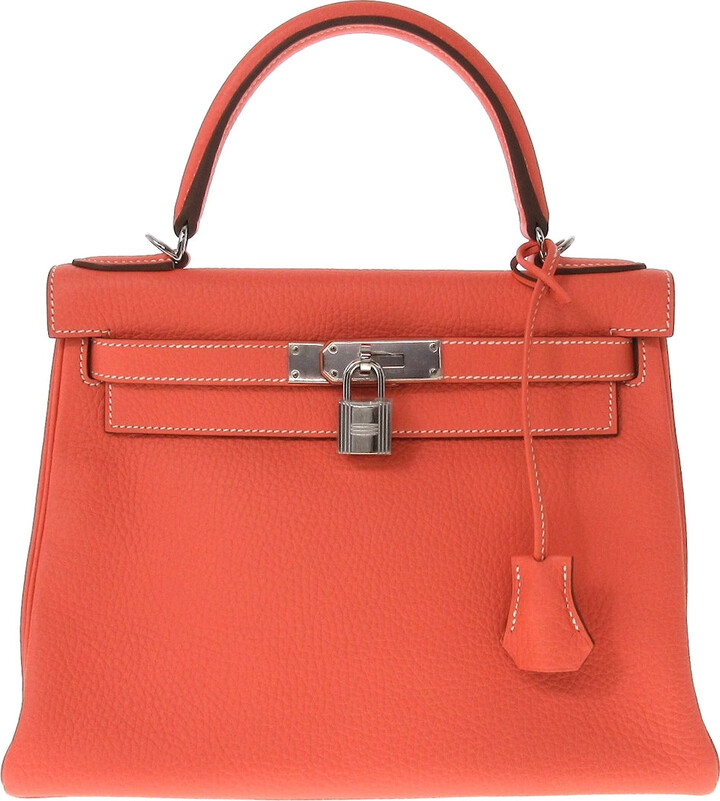 Hermès Kelly Brown Leather Handbag (Pre-Owned)