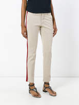 Thumbnail for your product : P.A.R.O.S.H. red stripe trousers