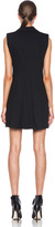 Thumbnail for your product : McQ Satin Tux Dress in Velvet Black
