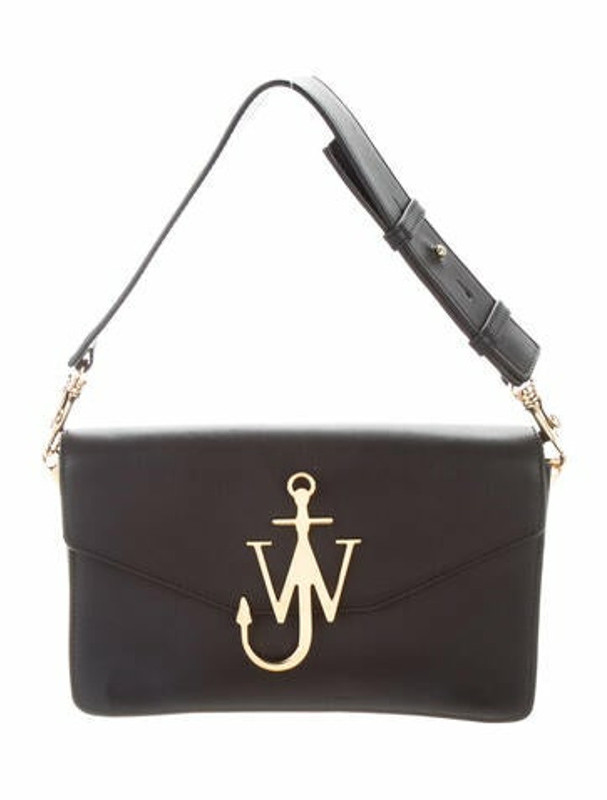 J.W.Anderson Anchor Logo Flap Bag Black Anchor Logo Flap Bag - ShopStyle