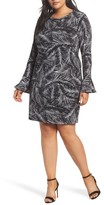 Thumbnail for your product : MICHAEL Michael Kors Abstract Palm Dress