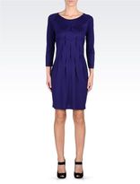Thumbnail for your product : Giorgio Armani Dress In Smock Stitch Modal