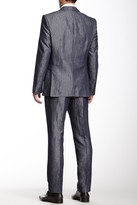 Thumbnail for your product : HUGO BOSS Haze/Gense Dark Blue Sharkskin Two Button Notch Lapel Suit