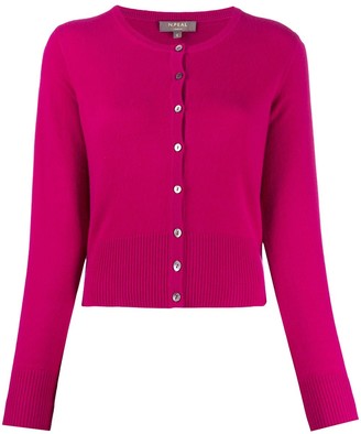N.Peal Buttoned Cashmere Cardigan