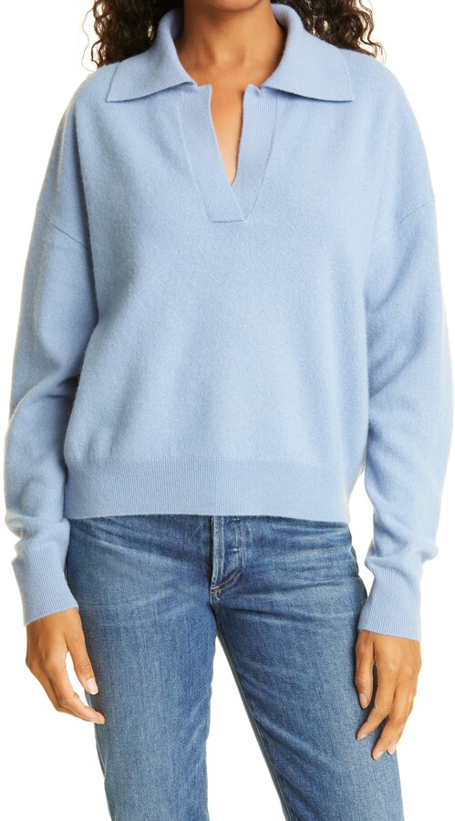 club monaco boiled cashmere polo