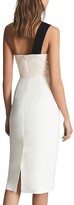 Thumbnail for your product : Reiss Rianna Colorblocked One-Shoulder Dress