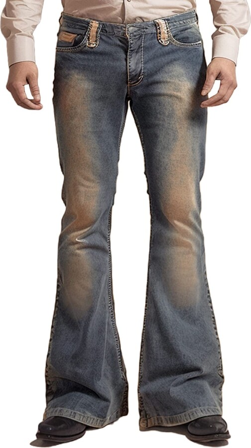 Botten Mens Bell Bottom Jeans 70s Outfits for Men ShopStyle