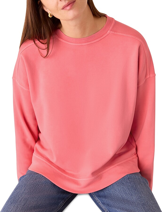 Whistles Holiday Cotton Sweatshirt, Pink ShopStyle Jumpers Hoodies