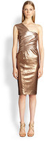 Thumbnail for your product : Donna Karan One-Shoulder Ombré Cocktail Dress