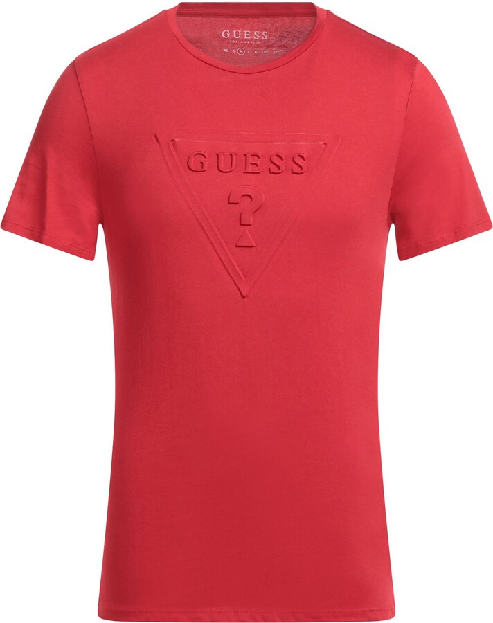 GUESS Men's Red T-shirts | ShopStyle