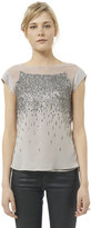 Thumbnail for your product : Rebecca Taylor Ombre Beaded Top