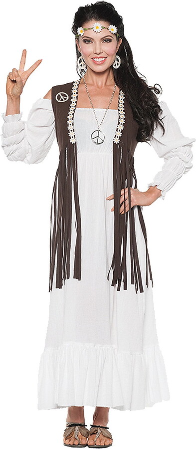 Underwraps Women’s Earth Child Hippie Costume – Size Large