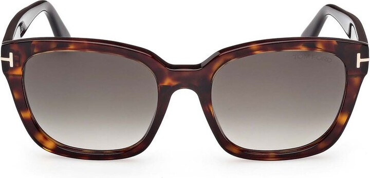 Tom Ford Eyewear Haylay Square Frame Sunglasses