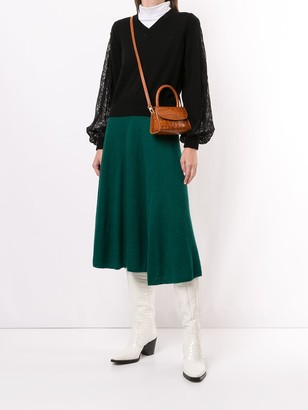 Onefifteen A-Line Pleated Skirt