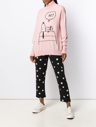 Chinti and Parker Cashmere Snoopy Jumper