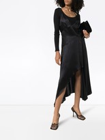 Thumbnail for your product : Le Kasha Niya asymmetric slip dress