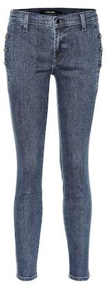 J Brand Zion mid-rise skinny jeans