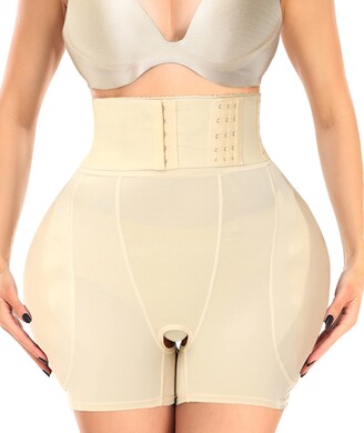 Figninget Control Underwear Hip Enhancer Pads Shapewear Shorts Women's  Control Knickers Butt Lifter Bum Pads Tummy Control Women Black S -  ShopStyle