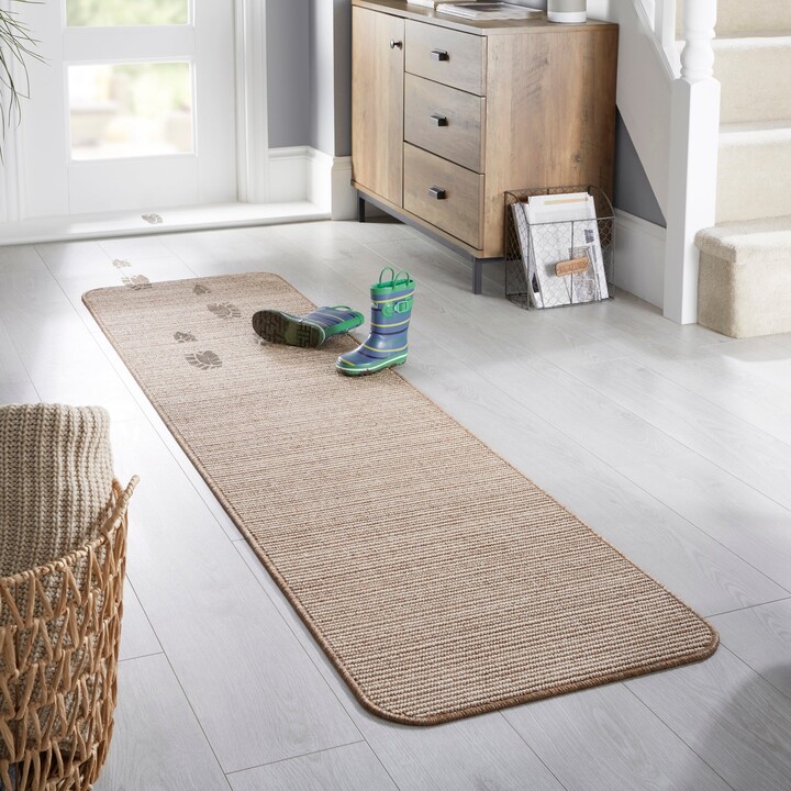 Dunelm PractiMat Eleni Washable Runner Eleni Caramel ShopStyle Rugs