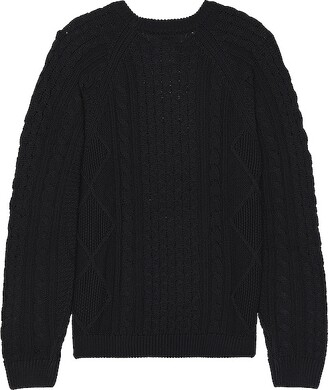 NIKE AS M NL Cable Knit Sweater LS Black