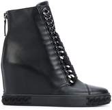 Thumbnail for your product : Casadei concealed wedge ankle boots