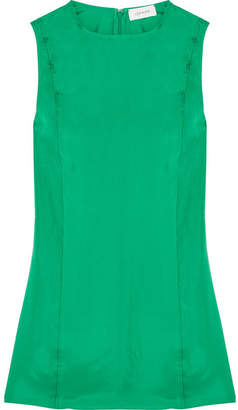 Lemaire Silk-satin Top - Emerald