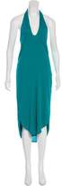 Thumbnail for your product : Halston Halter Midi Dress w/ Tags