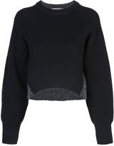 Thumbnail for your product : Alexander Wang curved hem jumper