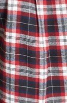 Thumbnail for your product : PPLA Plaid Sleeveless Crop Front Shirt (Juniors)