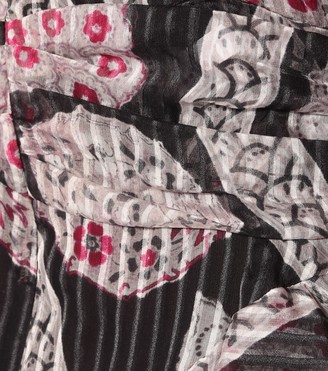 Isabel Marant Enta printed silk minidress
