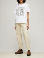Thumbnail for your product : Etro Printed Logo Cotton Jersey T-shirt