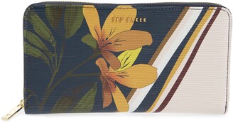 Ted Baker Lochia Savannah Leather Zip Wallet