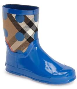 Burberry 'Ranmoor' Waterproof Rain Boot