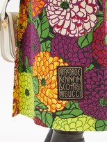 Thumbnail for your product : Gucci X Ken Scott Floral-print Cotton-blend Skirt - Multi