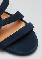 Thumbnail for your product : Aquatalia Hollie 25mm Crossing Strap Mules