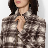 Thumbnail for your product : Ralph Lauren Wool Full-Zip Plaid Jacket