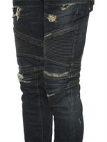 Thumbnail for your product : Balmain 16.5cm Biker Stretch Denim Jeans