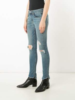 Rag & Bone Jean distressed skinny jeans