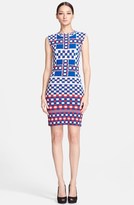 Thumbnail for your product : Alexander McQueen Graphic Knit Dress
