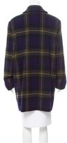 Thumbnail for your product : Escada Margaretha Ley Plaid Wool Coat