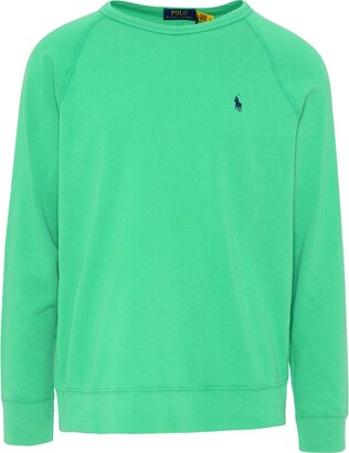 Mens Polo Ralph Lauren Green Sweater | ShopStyle