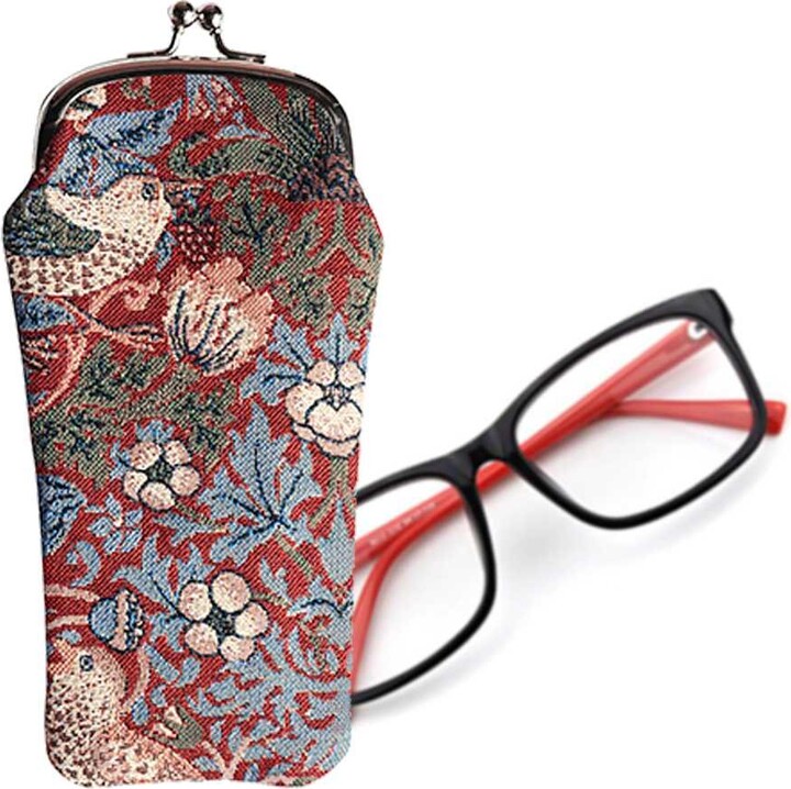 Signare Tapestry Glasses Case for Women Eyeglass Case with Vintage