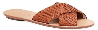 Loeffler Randall Claudie Flat Woven Leather Sandals