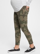 Thumbnail for your product : Gap Maternity Inset Panel True Skinny Camo Jeans With Washwell™