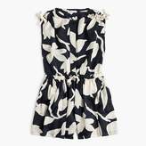 Thumbnail for your product : J.Crew Girls' drapey floral romper