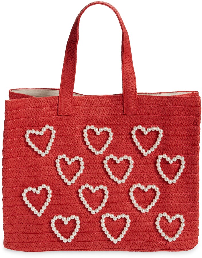 ColourLife Heart Locks Shoulder Bag Top Handle Tote Bag Handbag for Women 