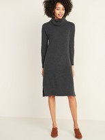 womens navy sweater dress