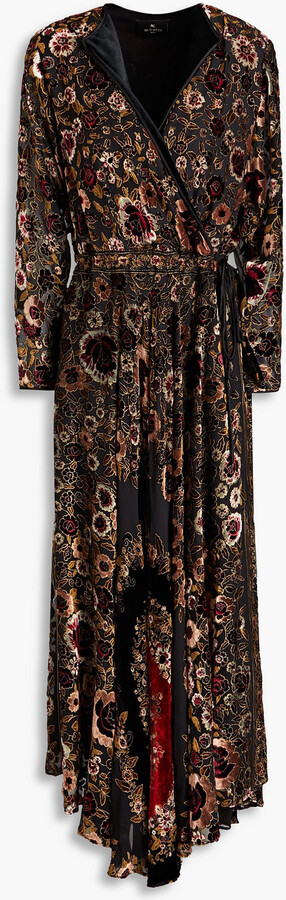 Velvet Devore Dress ShopStyle UK