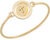 Thumbnail for your product : Carolee Gold-Tone Word Play Stand Up Spinning Charm Bangle Bracelet - Benefits Stand Up To Cancer®